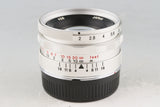 Konica Hexanon 35mm F/2 Lens for Leica L39 + M Mount Adapter #61182C1