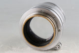 Leica Leitz Xenon 50mm F/1.5 Taylor-Hobson British Patent Lens for L39 #61201T
