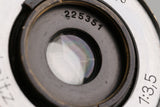 Leica Leitz Elmar 35mm F/3.5 Lens for Leica L39 #61204T