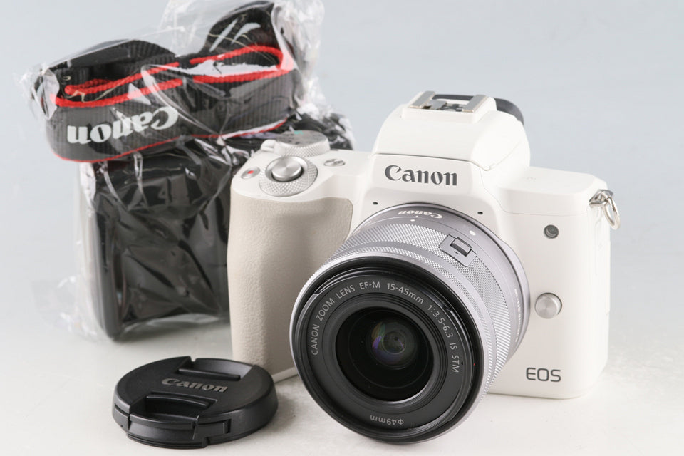 キヤノン EOS KISS M2 / EF-M 15-45mm #C368 Canon Mirrorless DSLR Camera EOS Kiss M2 Black Standard Zoom