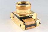 Contax RTS Gold + Planar T* 50mm F/1.4 AEJ Gold Lens Wirh Box #61279L7