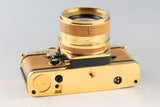 Contax RTS Gold + Planar T* 50mm F/1.4 AEJ Gold Lens Wirh Box #61279L7