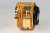 Contax RTS Gold + Planar T* 50mm F/1.4 AEJ Gold Lens Wirh Box #61279L7