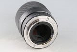 Sony α6300 + Sigma C 30mm F/1.4 DC DN Lens #61282E2