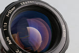 Nikon Nikkor-S.C Auto 55mm F/1.2 Non-Ai Lens #61335A3