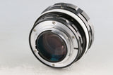 Nikon Nikkor-S.C Auto 55mm F/1.2 Non-Ai Lens #61335A3
