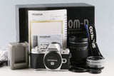 Olympus OM-D E-M10 Mark III + ED 14-42mm F/3.5-5.6 EZ + ED 40-150mm F/4-5.6 R Lens With Box #61339L7