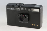 Minolta TC-1 Limited Black 70th Anniversary With Box #61344L8