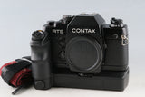 Contax RTS II QUARTZ 35mm SLR Film Camera + Winder W-3 #61423D3