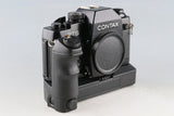 Contax RTS II QUARTZ 35mm SLR Film Camera + Winder W-3 #61423D3