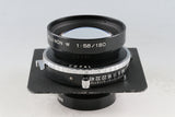 Fujifilm Fujinon.W 180mm F/5.6 Lens #61456B3