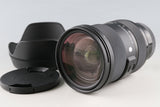 Sigma Art 24-70mm F/2.8 DG DN Lens for Sony E #61465F6