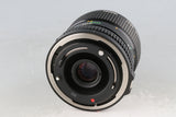 Canon Macro FD 50mm F/3.5 Lens #61496F4