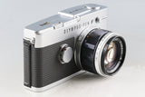 Olympus-Pen FV 35mm Half Frame Camera + G. Zuiko Auto-S 40mm F/1.4 Lens #61498D4