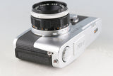 Olympus-Pen F 35mm Half Frame Camera + F. Zuiko Auto-S 38mm F/1.8 Lens #61507D4