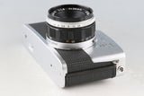 Olympus-Pen F 35mm Half Frame Camera + F. Zuiko Auto-S 38mm F/1.8 Lens #61507D4