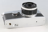 Olympus-Pen F 35mm Half Frame Camera + F. Zuiko Auto-S 38mm F/1.8 Lens #61507D4