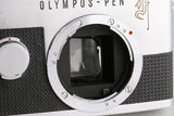 Olympus-Pen F 35mm Half Frame Camera + F. Zuiko Auto-S 38mm F/1.8 Lens #61507D4