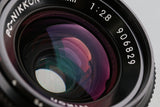 Nikon PC-Nikkor 35mm F/2.8 Lens #61544A5