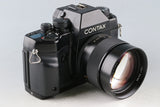 Contax RX + Carl Zeiss Planar T* 85mm F/1.4 AEGJ Lens + TLA30 #61599E2