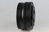 Nikon Z50 + Nikkor Z DX 16-50mm F/3.5-6.3 VR Lens #61634E4