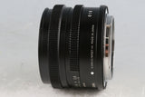 Sigma fp + C 45mm F/2.8 DG DN Lens #61650E4