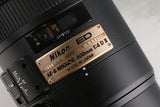 Nikon AF-S Nikkor ED 500mm F/4 D II Lens #61721L