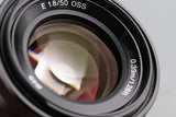 Sony E 50mm F/1.8 OSS Lens for E-mount #61740E5