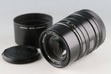 Contax Carl Zeiss Sonnar T* 90mm F/2.8 Black Lens for Contax G1 G2 #61755A1