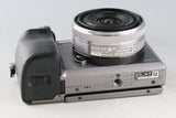 Sony α6000 + E 16mm F/2.8 Lens *Japanese Version Only* #61924E3