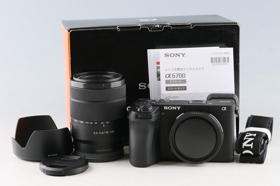 Sony α6700 + E 18-135mm F/3.5-5.6 OSS Lens With Box *Japanese
