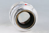 Leica Leitz Summilux 50mm F/1.4 for Leica M #62136T