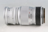 Leica Leitz Elmar 90mm F/4 Lens for Leica L39 #62140T