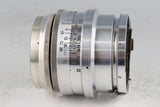 Carl Zeiss Jena Sonnar 85mm F/2 Lens for Contax RF #62249E5