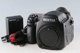 Pentax 645D Medium Format Digital SLR Camera *Shutter Count:52293 #62260E3
