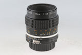 Nikon Micro-Nikkor 55mm F/2.8 Ais Lens #62267A5