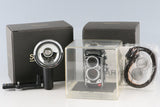 Sharan Rolleiflex 2.8F Model Classic Camera Collection + Strobe With Box #62333L8