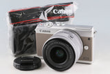 Canon EOS M100 + EF-M 15-45mm F/3.5-6.3 IS STM Lens #62660D8