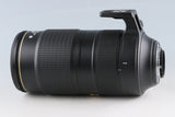 Nikon AF-S Nikkor 80-400mm F/4.5-5.6 G ED VR Lens #62795A6