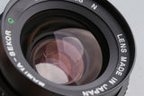 Mamiya-Sekor C 55mm F/2.8 N Lens for Mamiya 645 #62846E6