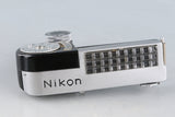 Nikon F 35mm SLR Film Camera + Exposure Meter #63016D3