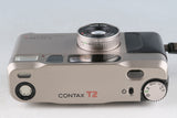 Contax T2 35mm Point & Shoot Film Camera #63019D5