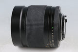 Contax Carl Zeiss Distagon T* 35mm F/1.4 MMJ Lens + C/Y-L/M + LM-EA7 Mount Adapter #63031A1