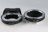 Contax Carl Zeiss Distagon T* 35mm F/1.4 MMJ Lens + C/Y-L/M + LM-EA7 Mount Adapter #63031A1