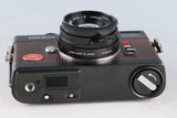Minolta CLE ZSZ 50th Anniversary Model + M-Rokkor 40mm F/2 Lens #63034D4