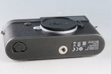 Leica M10-R Black Chrome Digital Rangefinder Camera #63080T