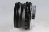 Contax Carl Zeiss Planar T* 35mm F/2 Lens Moditied to Leica M #63105E5