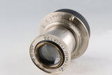 Leica Leitz Hektor 50mm F/2.5 Nickel Lens for Leica L39 #63155T