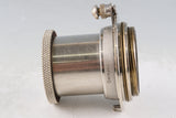 Leica Leitz Hektor 50mm F/2.5 Nickel Lens for Leica L39 #63155T