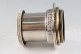 Leica Leitz Hektor 50mm F/2.5 Nickel Lens for Leica L39 #63155T